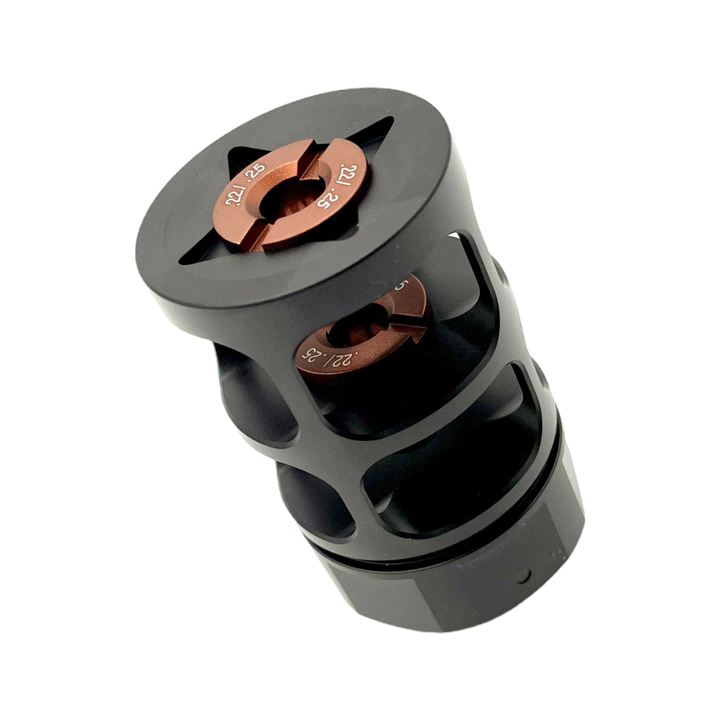 Quick release muzzle brake M84