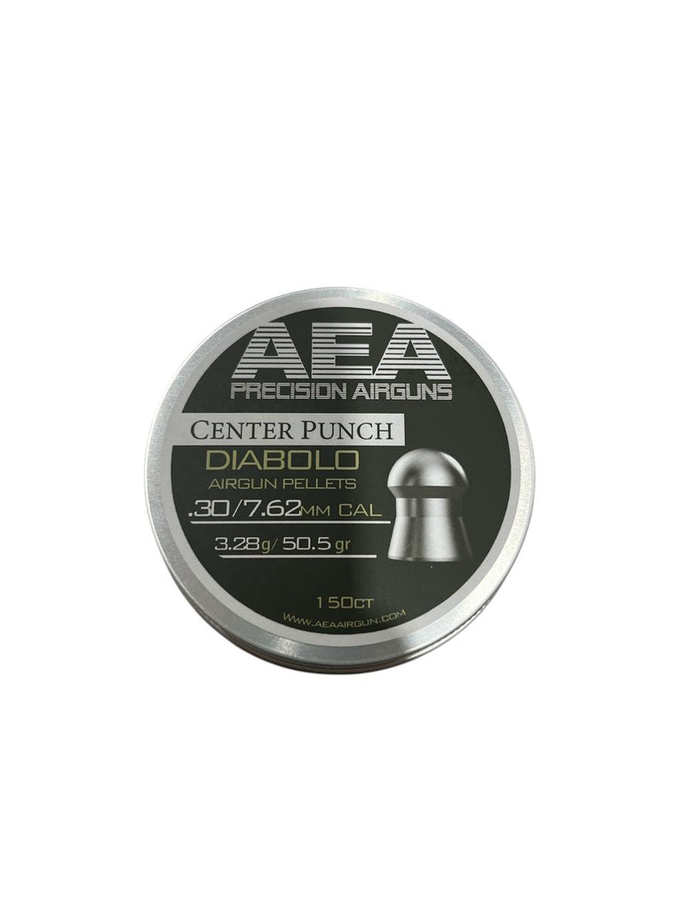 AEA Center Punch Diabolo Airgun Pellets .30/7.62mm