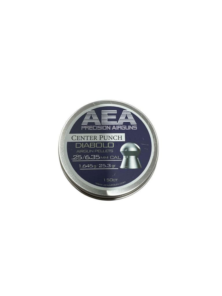AEA Center Punch Diabolo Airgun Pellets .25/6.35mm